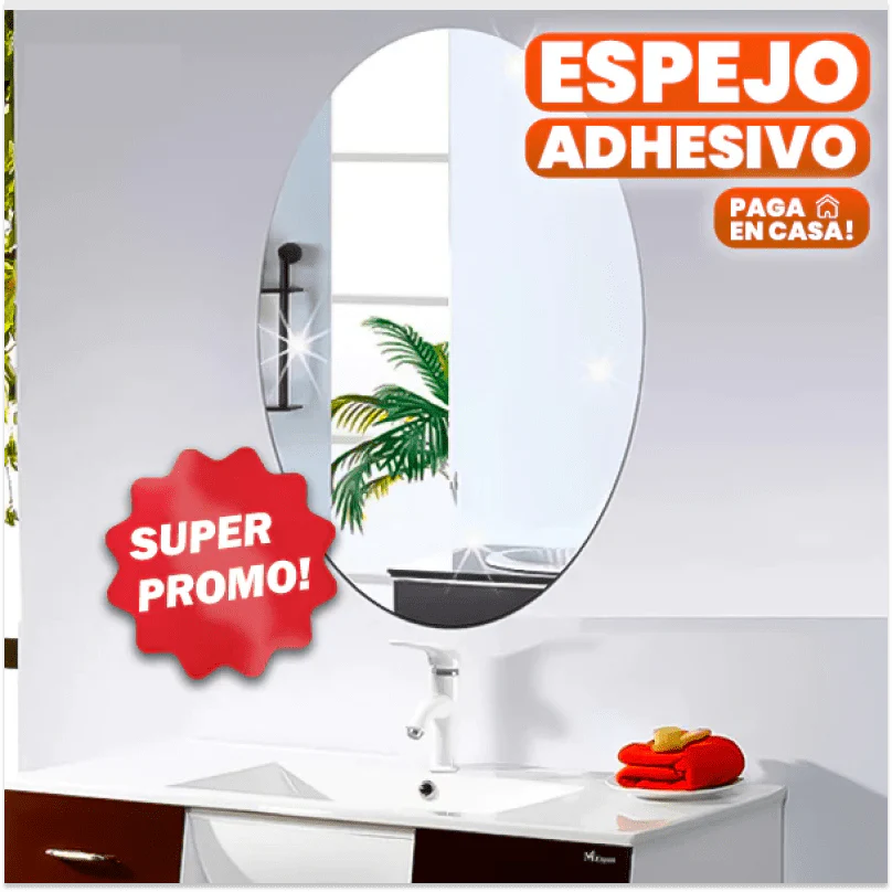Espejo Mágico Brillante Adhesivo | ORIGINAL✨