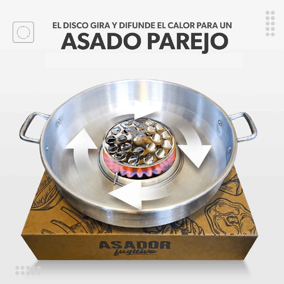 ASADOR PARA ESTUFA 100% EN ALUMINIO DE GRADO ALIMENTICIO | ⭐⭐⭐⭐⭐