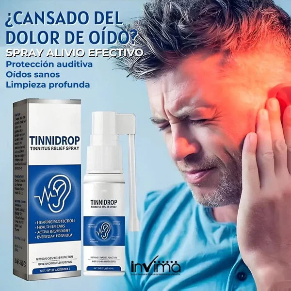 TINNIDROP® SPRAY RESTAURADOR DE OÍDOS 🔝