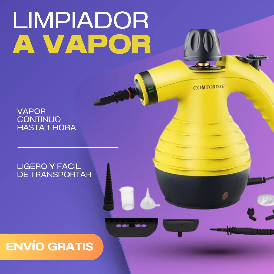 Limpiador a vapor multiusos Conforday | IMPORTADO®