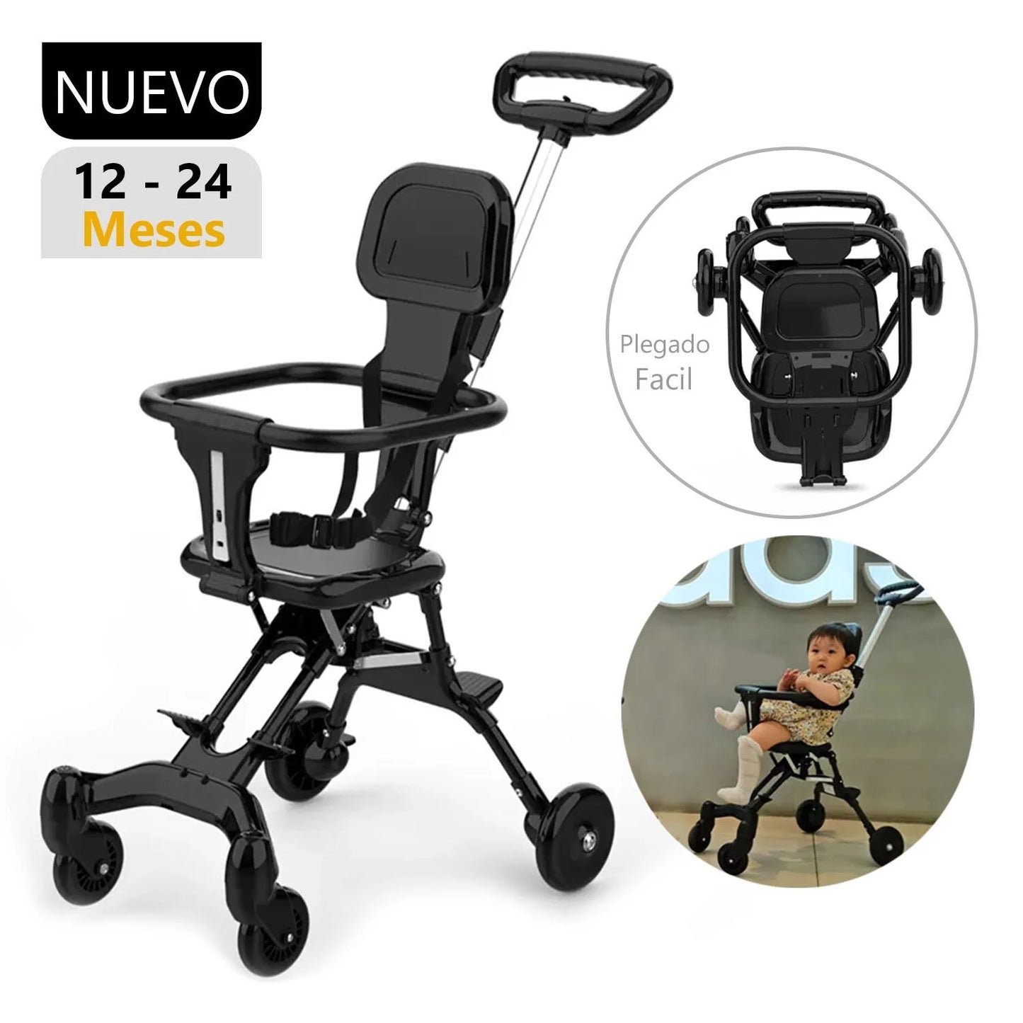 Coche plegable portátil de bebé | ORIGINAL ⭐⭐⭐⭐⭐