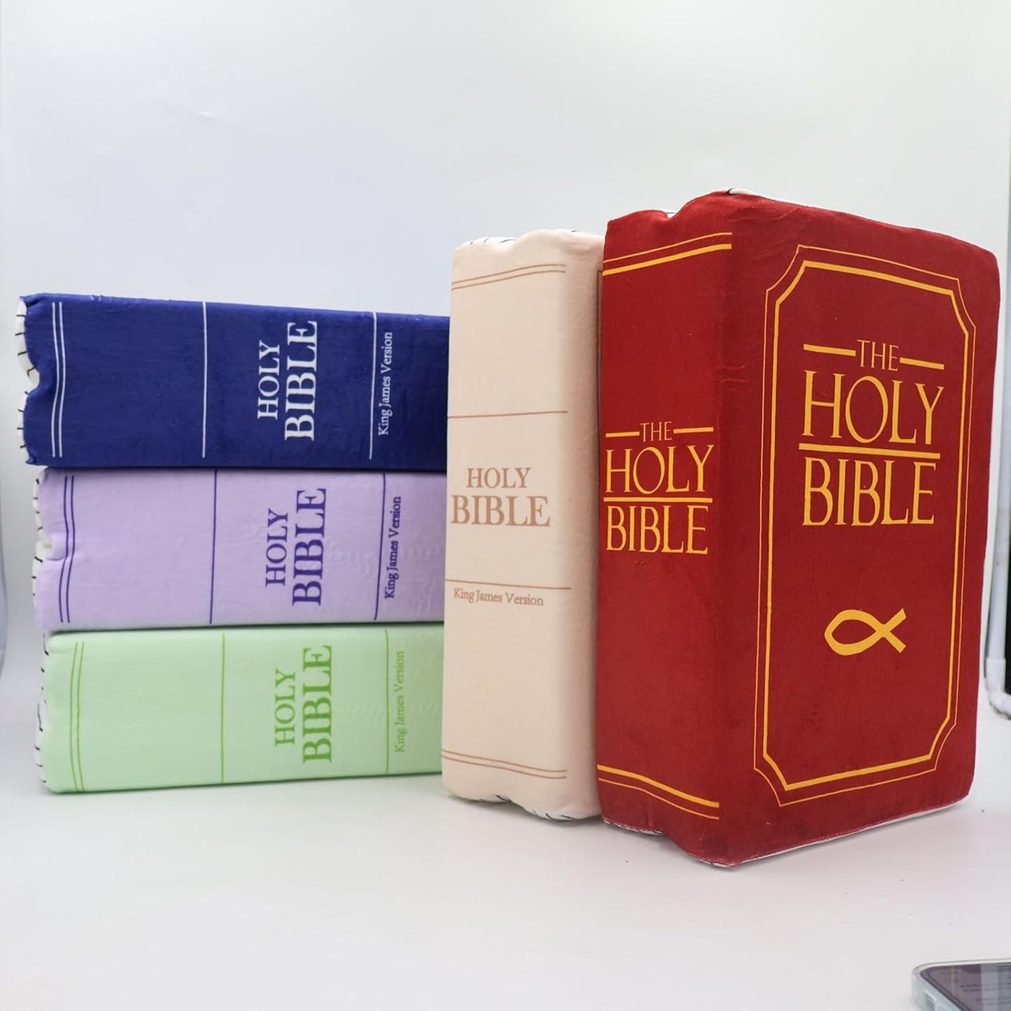 ALMOHADA BIBLICA DE PELUCHE ✝️