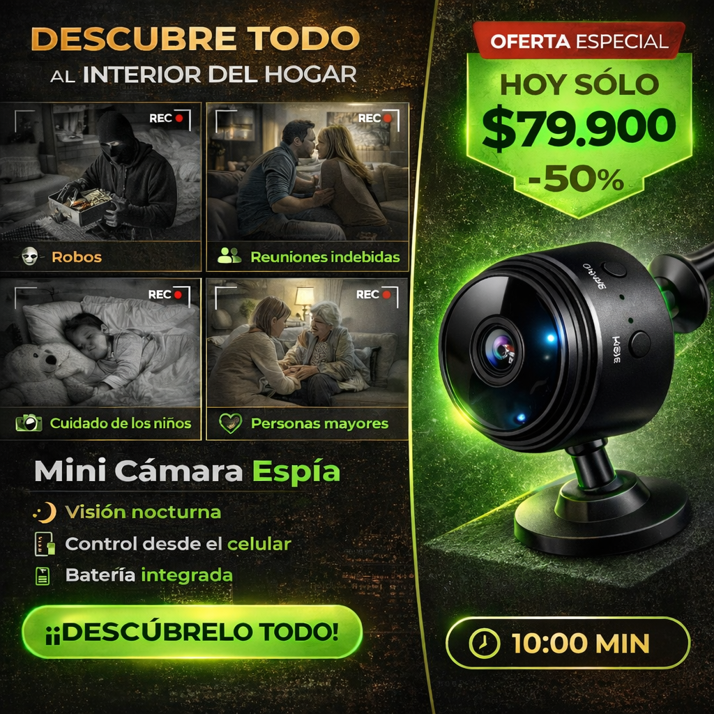 Micro Cámara Espía: Descubre la VERDAD. 📹