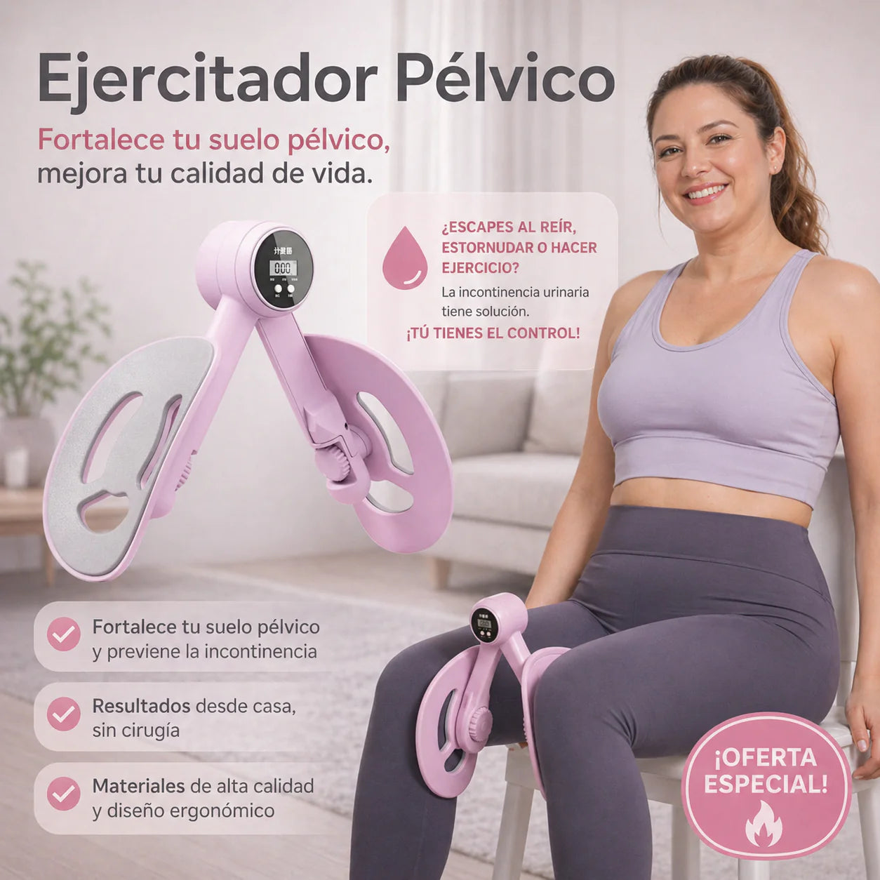EJERCITADOR PELVICO Pelvistrong 🔝