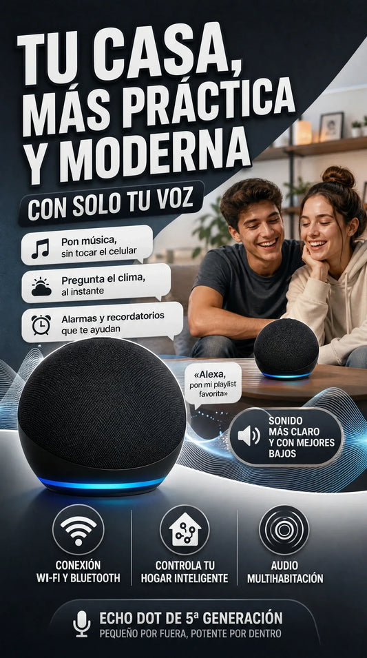 ALEXA ECHO DOT DE 5™ Generación