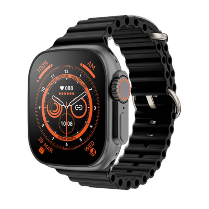 RELOJ SMART HK9 ULTRAPRO 🔥| (Te obsequiamos las correas naranja y negro)