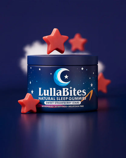 LULLABITES: GOMITAS DE SUEÑO PROFUNDO | Estrellas de fresa