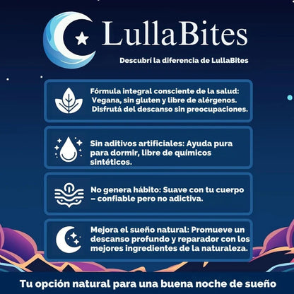 LULLABITES: GOMITAS DE SUEÑO PROFUNDO | Estrellas de fresa