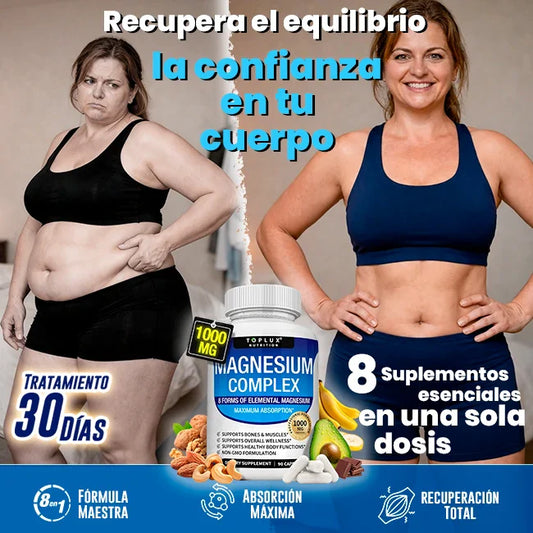 Magnesium Complex 90 cápsulas Original | MANTÉN TU PESO IDEAL
