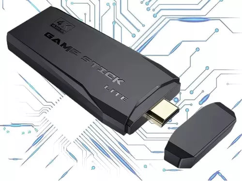 CONSOLA DE VIDEOJUEGOS GAME STICK CON 10 MIL JUEGOS INCORPORADOS 🕹️