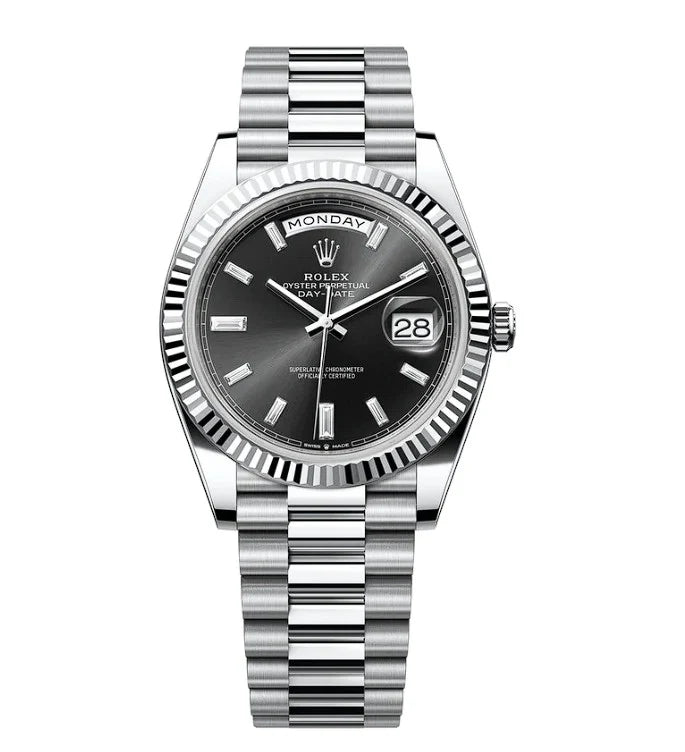 ROLEX PLATA DOBLE CALENDARIO ®