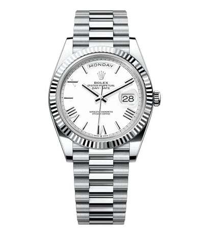 ROLEX PLATA DOBLE CALENDARIO ®